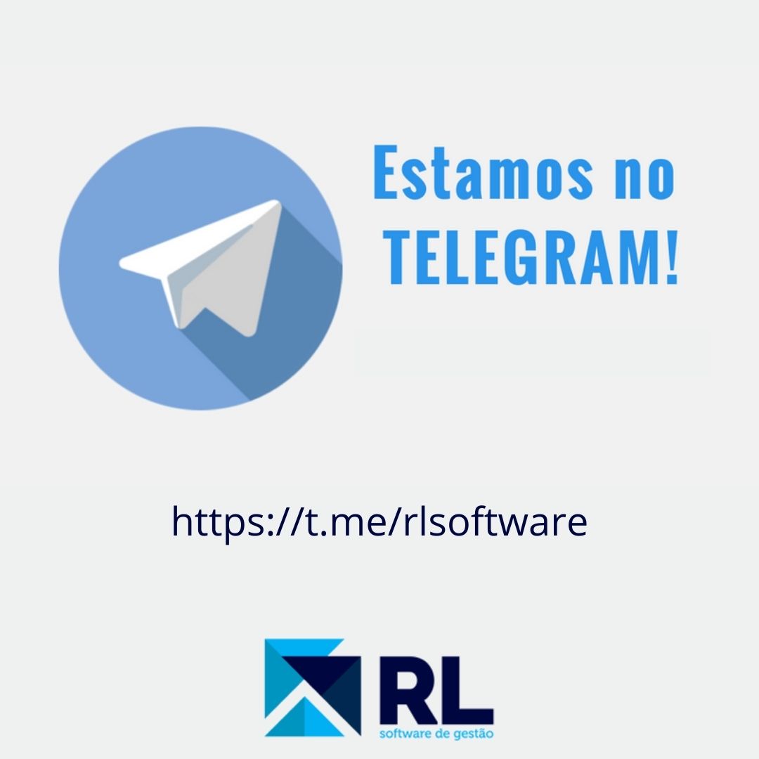 Estamos no Telegram
